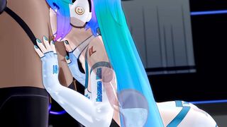 futa t-elos x miku！ -  Mantis-x