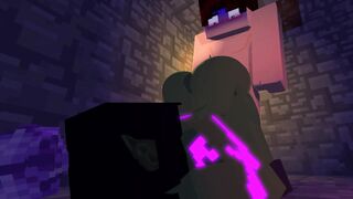 Steve Em Busca diamante perdido（livia x steve）[Porno de Minecraft]