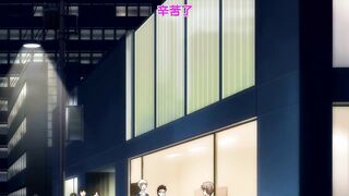 終電後、カプセルホテルで、上司に微熱伝わる夜。【第07話】 [中文字幕]